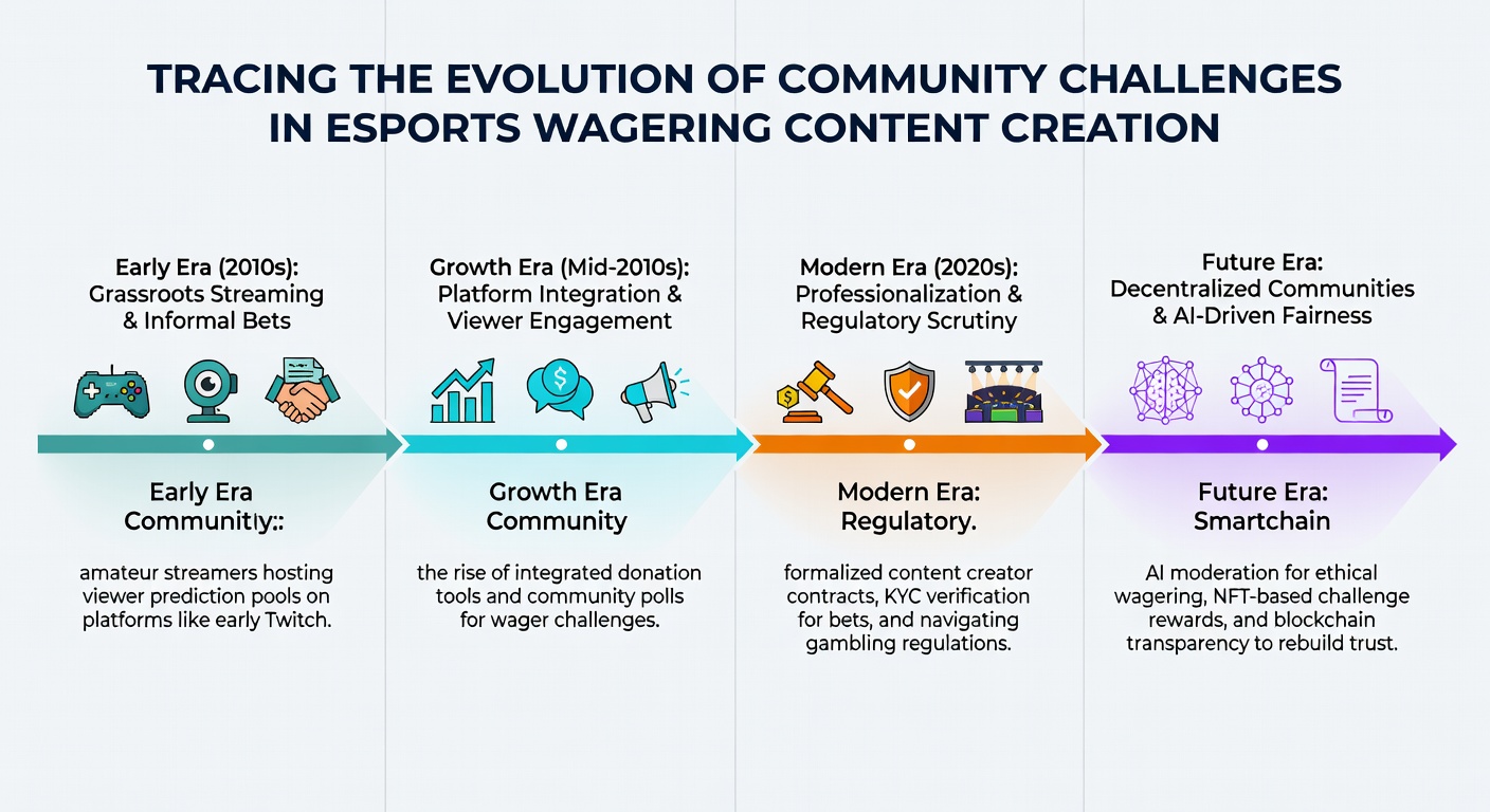 Modern esports wagering content featuring live community challenges and viewer participation tools